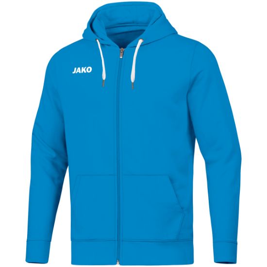 Afbeeldingen van Jas met kap Base JAKO-blauw