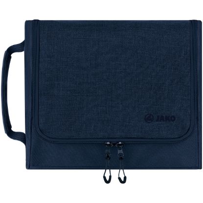 Afbeeldingen van Toilettas Challenge marine gemeleerd