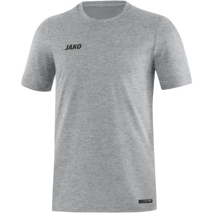 Afbeeldingen van T-shirt Premium Basics lichtgrijs gemeleerd